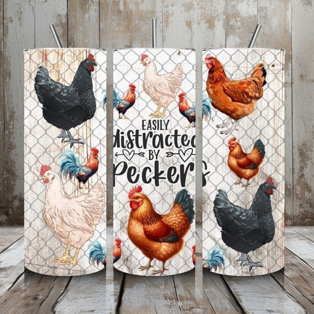 Chicken Tumbler 20 oz